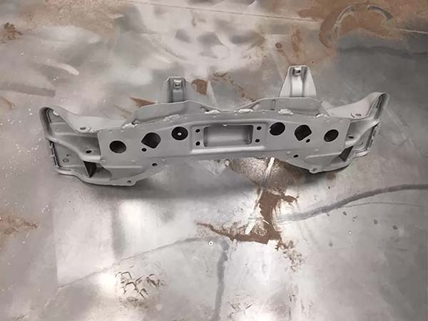 Classic car sub frame after